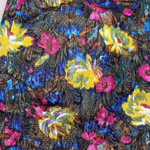 J Crew Silk and Cotton Skirt Size 4 - Picture 3 of 5